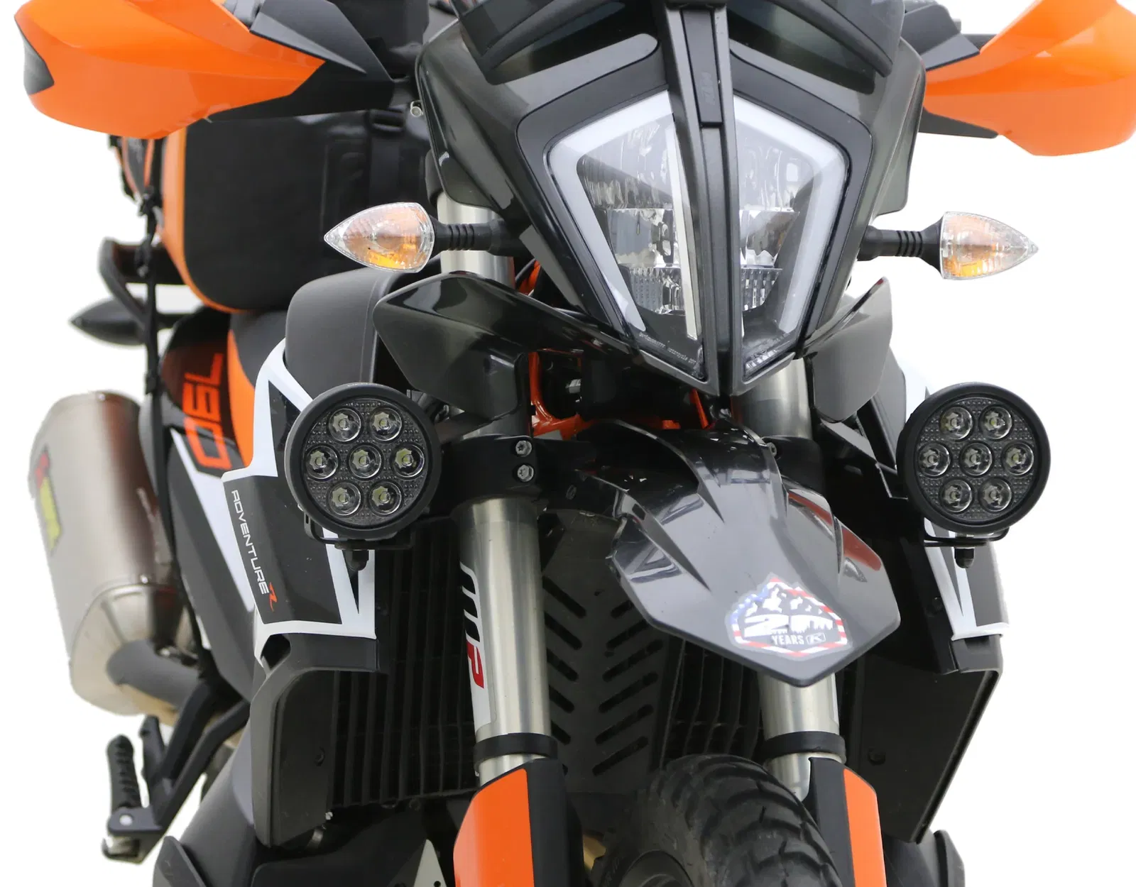 Supporti Montaggio Faretti Anteriori Per Ktm Adventure R