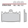 Sintered front brake pads - MQ-07KA13-SA-A