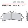 Sintered front brake pads - MQ-07BB37-SA-A