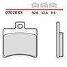 Sintered rear brake pads for scooters - MQ-07020-XS-P