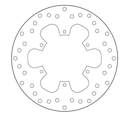 Fixed front brake disc Brembo - MQ-68B40774-A