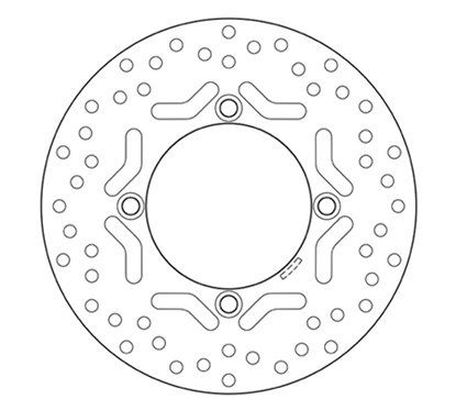 Fixed front brake disc Brembo - MQ-68B40775-A