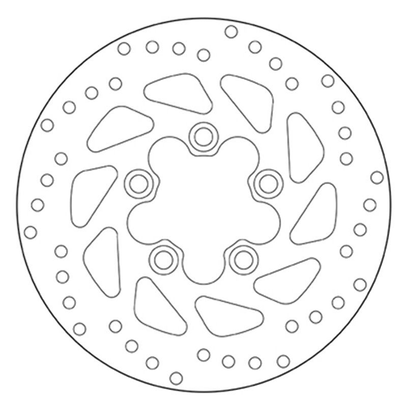 Dischi freno fissi anteriori Brembo - MQ-68B40731-A