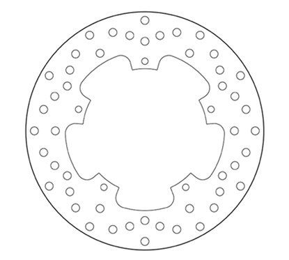 Fixed front brake disc Brembo - MQ-68B40777-A