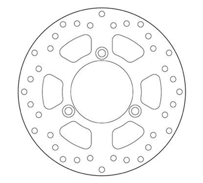 Fixed front brake disc Brembo - MQ-68B40770-A