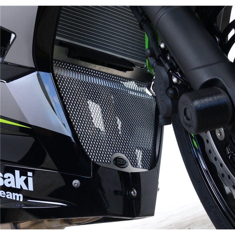 Retina protezione collettori scarico Kawasaki Ninja 400 '18- R&G
