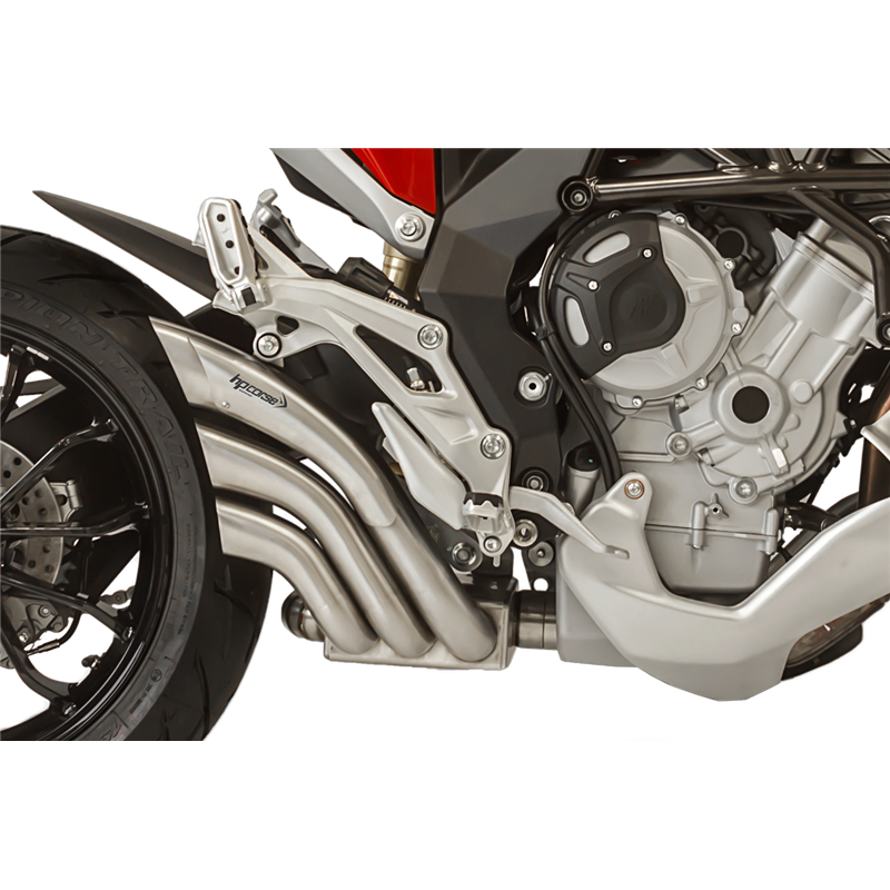 Terminale moto HYDROTRE SATIN COVER INOX per TURISMO VELOCE