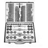 Acsud scatola maschi + filiere 110 pezzi (da m2 a m18) - 541060