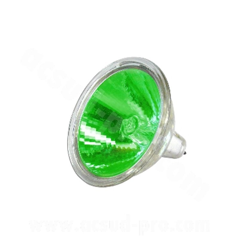ACSUD lampada alogena dicroica 12v 25w verde 222102