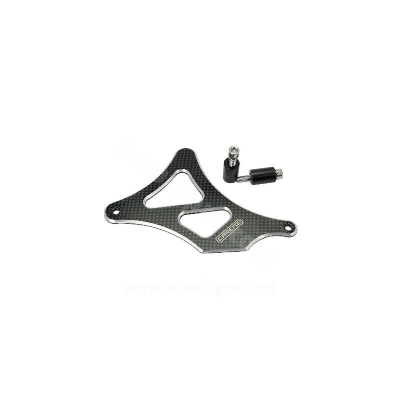 copri pignone am6 Carenzi alluminio cnc carbon look 289077M