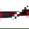 DOMINO coppia manopole cross bi-composite nero / rosso a260 / 120 mm 331286