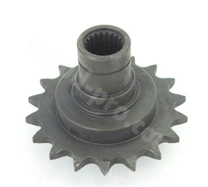 RBMAX gruppo pignone yamaha t max yamaha tmax 560cc 18 denti cementato con finitura al bronzo...