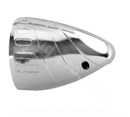RBMAX protezione paracalore collettore di scarico / marmitta tmax 2001/2007 cromo satinato...