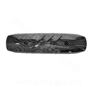 RBMAX protezione paracalore scarico tmax a carburatore carbon look interasse 2001-06 fori...