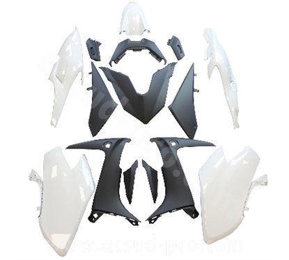 TNT kit carene 15 pezzi carena yamaha tmax 560 2020 white competition tipo originale 367317B