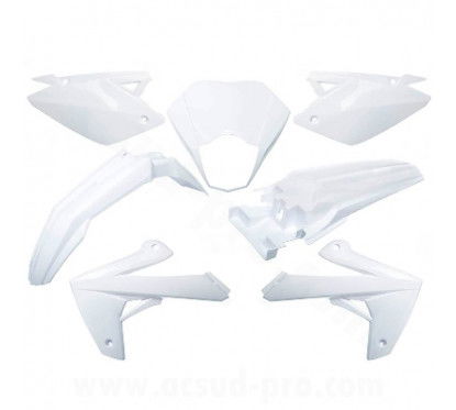 TNT kit carene 7 pezzi carena rieju mrt 50cc 2009 -2021 ( 7 pezzi ) bianco 356000
