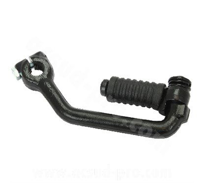 TNT pedivella messa in moto peugeot trekker / speedfight acciaio nero 090501