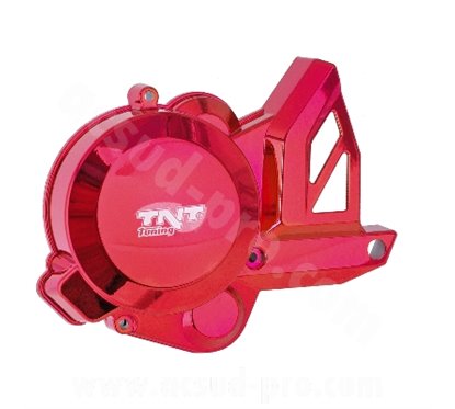 TNT copri carter volano senda nuovo mod. rosso anodiz euro3 289078B