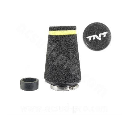 TNT filtro aria spugna small ø28 / 35 nero 115023D