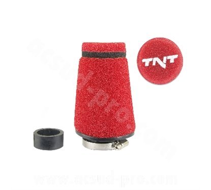 TNT filtro aria spugna small ø28 / 35 rosso 115023F