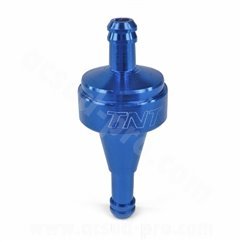 TNT filtro benzina cnc blu anodizzato d.6 smontabile 425020A