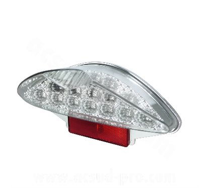 TNT stop / fanale / faro posteriore lexus a led leds omologato trasparente mbk nitro yamaha...