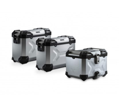 Set bagaglio Adventure argento Benelli TRK 502 X (18-). ADV.19.806.75000/S SW MOTEH