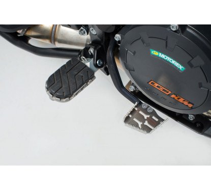 Allargamento pedale freno argento Modelli KTM. SCT.04.174.10000/S SW MOTEH