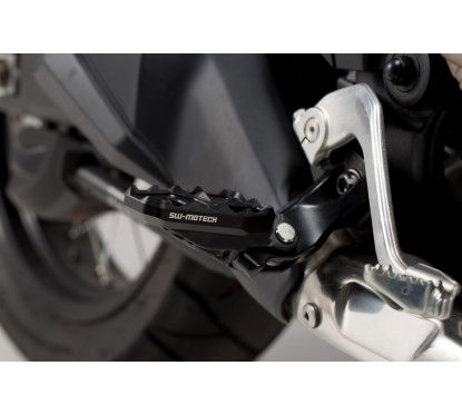 Espansione pedane nero Honda CRF 1000L/Adv Sports, CRF1100L AS. FRS.01.890.10000/B SW MOTEH