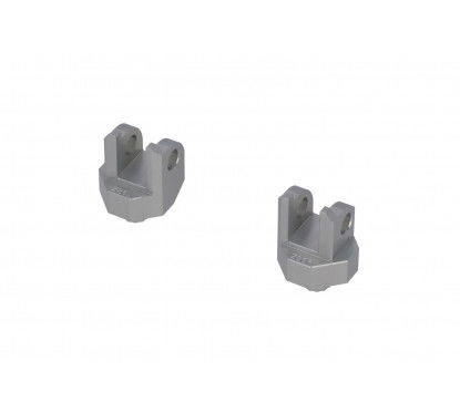 Materiale di montaggio per pedane regolabili ION argento KTM 1290 Super Adventure (21-)....