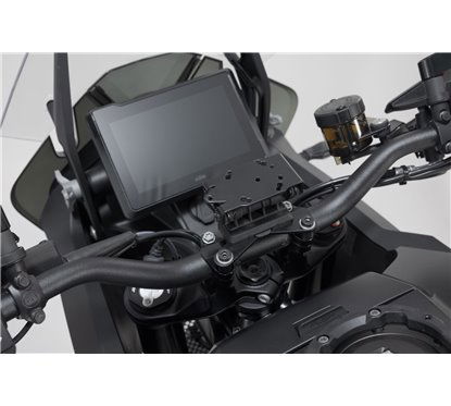 Supporto GPS da cruscotto nero KTM 1290 Super Adventure (21-). GPS.04.646.10100/B SW MOTEH