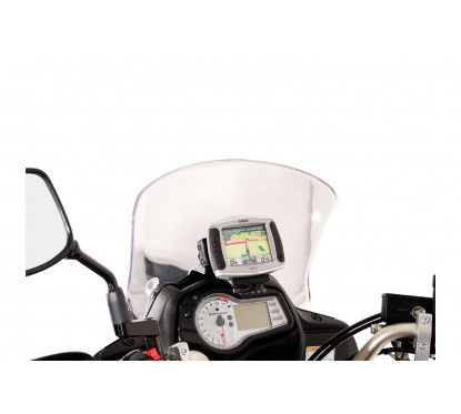 Supporto GPS da cruscotto nero Suzuki DL 650 V-Strom (11-16). GPS.05.646.10200/B SW MOTEH
