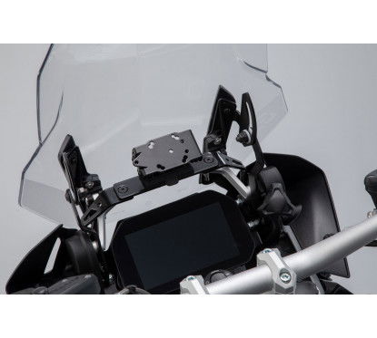 Supporto GPS da cruscotto nero BMW R 1200 GS (12-18), R 1250 GS (18-). GPS.07.646.11000/B SW...