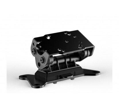 Supporto navigatore per manubrio nero Kawasaki GTR 1400 (07-). GPS.08.646.10600/B SW MOTEH