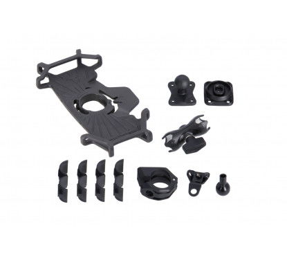 Kit navigatore universale T-Lock Smartphone grande Incl. braccio 2". Per manubrio/attacco...