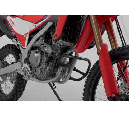Barra di protezione motore nero Honda CRF250L (12-)/CRF300L (20-) SBL.01.877.10001/B SW MOTEH