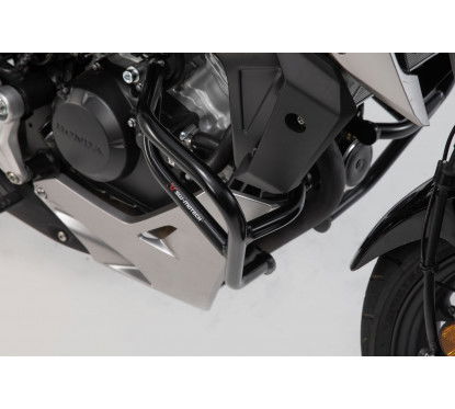 Barra di protezione motore nero Honda CB125R (17-20). SBL.01.926.10000/B SW MOTEH