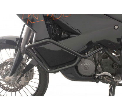 Barra di protezione motore nero KTM LC8 950/990 Adventure. SBL.04.488.100 SW MOTEH