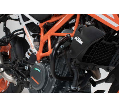 Barra di protezione motore nero KTM 390 Duke (13-20). SBL.04.539.10001/B SW MOTEH