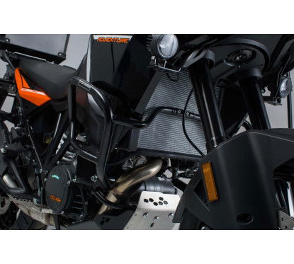 Barra di protezione motore nero KTM 1050/1090 Adv, 1290 SAdv S. SBL.04.873.10000/B SW MOTEH