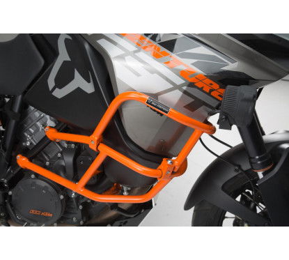 Barra di protezione sup. per KTM originale Arancio. KTM 1290 SAdv R/S (16-), 1090 Adv (16-)....