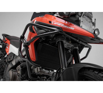 Barra di protezione superiore nero Suzuki V-Strom 1050 (19-). SBL.05.936.10100/B SW MOTEH