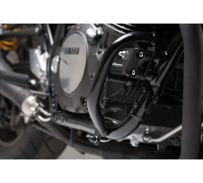 Barra di protezione motore nero Yamaha XJR1200 / XJR1300 (95-). SBL.06.343.10001/B SW MOTEH