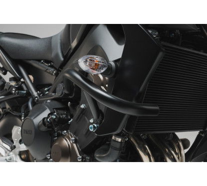 Barra di protezione motore nero Yamaha MT-09 (16-20) / SP (17-20). SBL.06.861.10000/B SW MOTEH