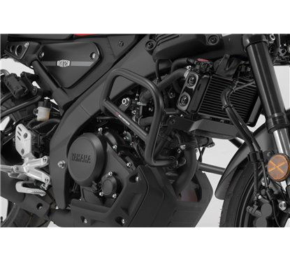 Barra di protezione motore nero Yamaha MT-125 (20-) / XSR125 (21-). SBL.06.977.10000/B SW MOTEH