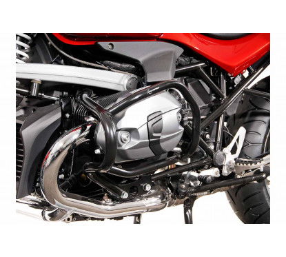 Barra di protezione motore nero BMW R 1200 R (07-14). SBL.07.606.10000/B SW MOTEH