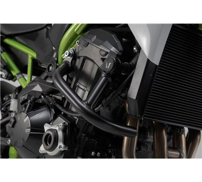 Barra di protezione motore nero Kawasaki Z900 (16-). SBL.08.868.10000/B SW MOTEH