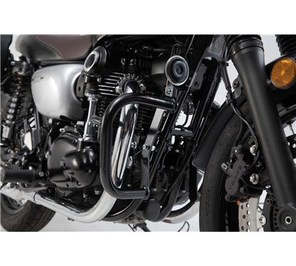 Barra di protezione motore nero Kawasaki W800 Street / Cafe (18-). SBL.08.933.10000/B SW MOTEH