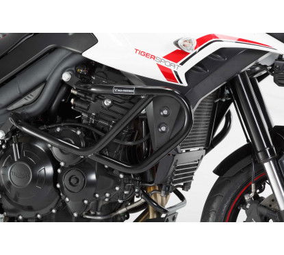Barra di protezione motore nero Triumph Tiger 1050 Sport (13-). SBL.11.419.10000/B SW MOTEH