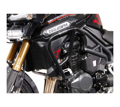 Barra di protezione motore nero Triumph Tiger 1200 Explorer (11-15). SBL.11.485.10000/B SW MOTEH